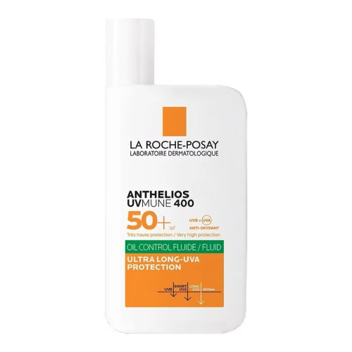 ضدآفتاب بیرنگ لاروش پوزای +SPF50 مدل Anthelios حجم 50 میلیلیتر