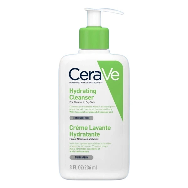 کرم شستشو صورت سراوی اصل Cerave مدل Lavante حجم 236 میلی لیتر