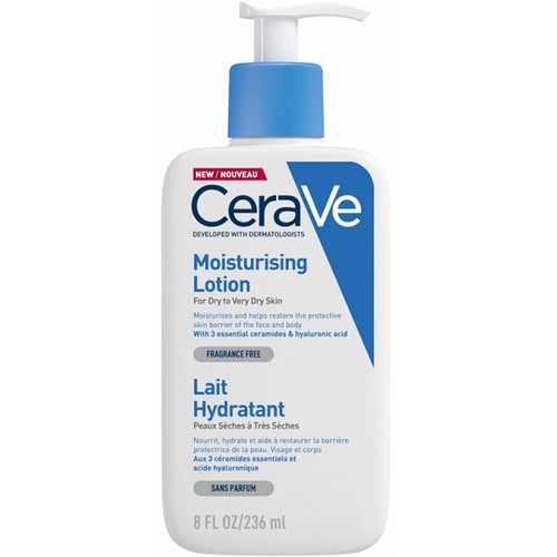 کرم مرطوب کننده پوست سراوی Cerave مدل LAIT Hydratant حجم 236 میلی لیتر