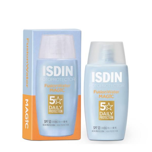 ضد آفتاب مجیک فیوژن واتر spf50 ایزدین ISDIN حجم 50 میل
