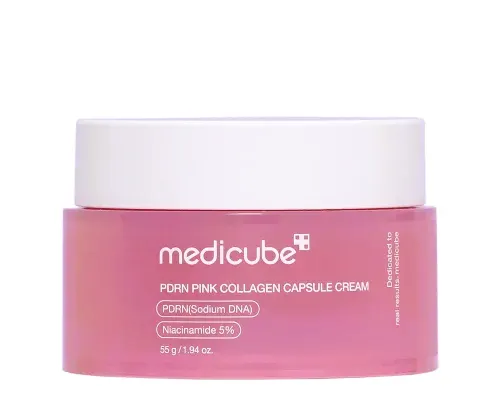 کرم کپسولی کلاژن PDRN PINK مدی کیوب Medicube حجم 55 گرم