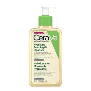 فوم شستشو روغنی سراوی Cerave اصل برای پوست نرمال تا خیلی خشک حجم 236 میل