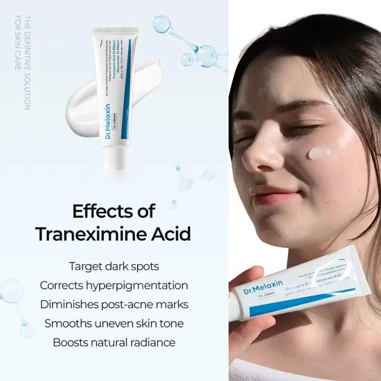 کرم ضد لک روشن کننده ترانگزامیک اسید دکتر ملاکسین اصل Dr.Melaxin حجم 50 میل