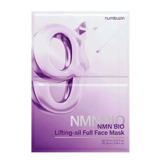 پک 4 تایی ماسک ورقه ای ضد چروک و جوان کننده بایو لیفتینگ +9 نامبوزین اصل NAD+ BIO Numbuzin حجم 20 میل