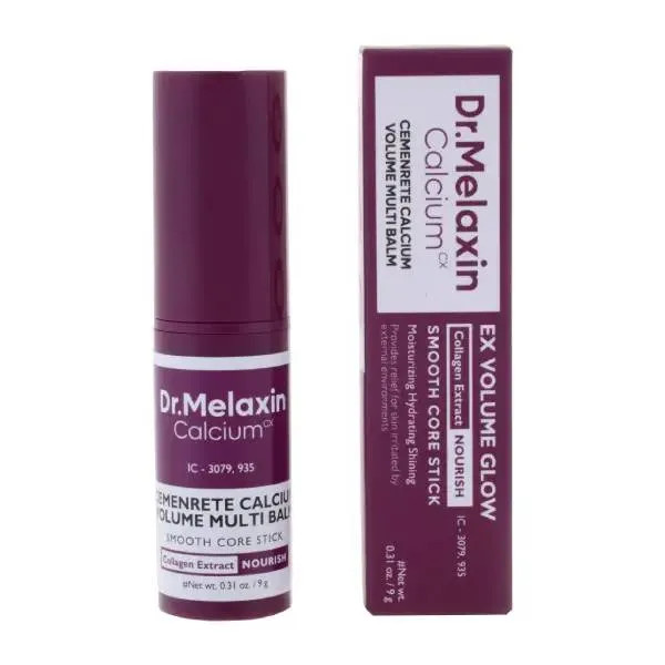بالم استیکی دورچشم حجم دهنده ضد چروک و سفت کننده کلسیم دکتر ملاکسین اصل Dr.Melaxin حجم 9 گرم