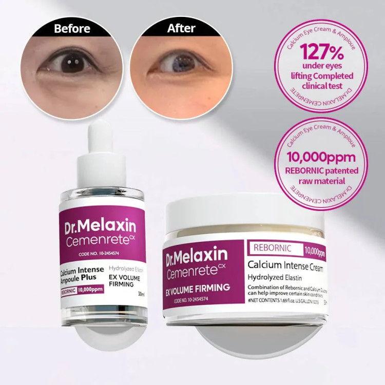 کرم حجم دهنده و سفت کننده قوی کلسیم سمنریت دکتر ملاکسین اصل Dr.Melaxin حجم 50 میل