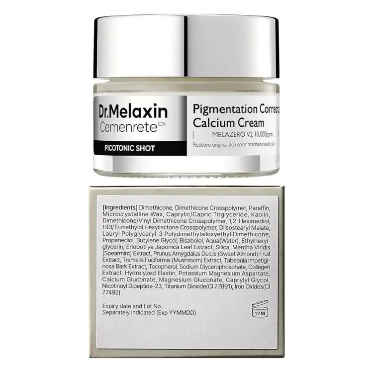 کرم ضدلک و روشن کننده کلسیم پیکوتونیک دکتر ملاکسین اصل Dr.Melaxin وزن 25 گرم