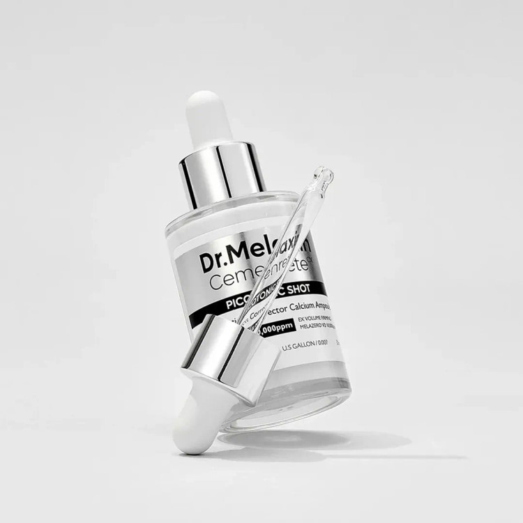 سرم کلسیمی ضد لک و بازسازی کننده دکتر ملاکسین اصل Dr.melaxin حجم 30 میل