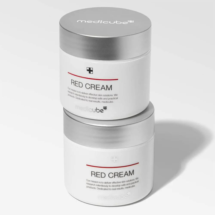 کرم ضد جوش و تسکین دهنده مدی کیوب اصل Medicube Red Cream حجم 50 میل