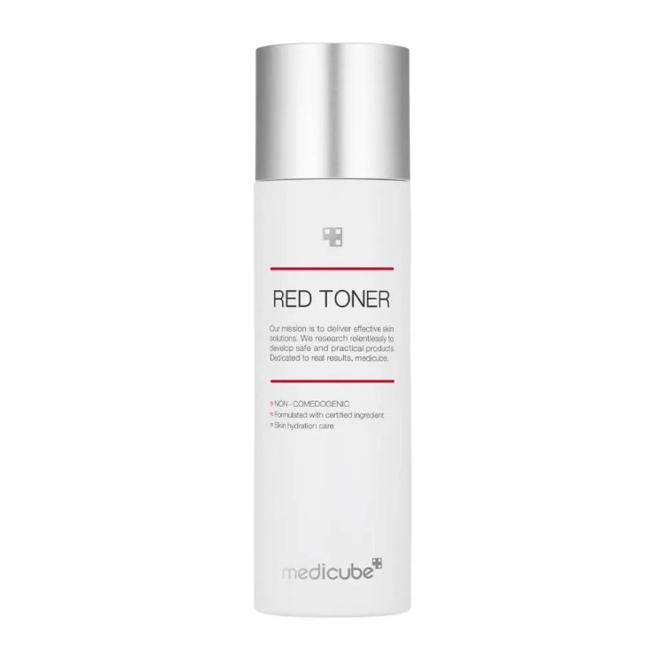 تونر ضد جوش و تسکین دهنده مدی کیوب اصل Medicube Red Toner 2.0 حجم 100 میل