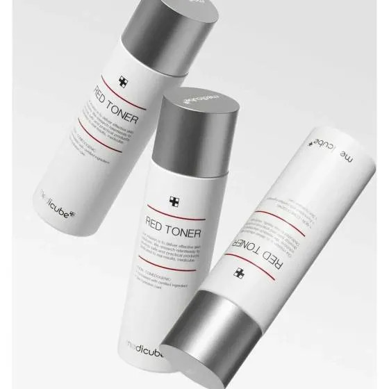 تونر ضد جوش و تسکین دهنده مدی کیوب اصل Medicube Red Toner 2.0 حجم 100 میل