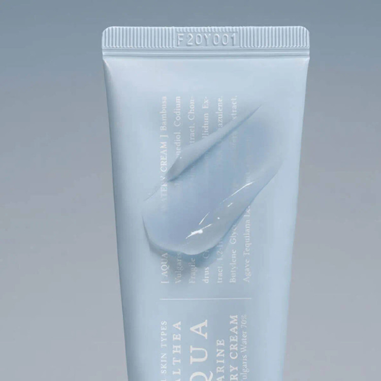 کرم آبرسان دریایی صورت دکتر آلتیا اصل Dr.Althea مدل آکوا مارین Aqua Marine Watery Cream مناسب انواع پوست حجم 50 میل