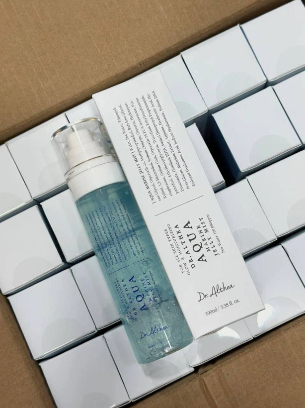 میست ژله ای آبرسان آکوا مارین دکتر آلتیا اصل Aqua Marine Jelly Mist | اسپری آبرسان و درخشان کننده پوست حجم