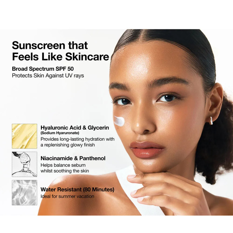 ضد آفتاب آبرسان زیرو کست آنوا اصل Anua Zero-Cast SPF50 سبک و بدون رد سفیدی حجم 50 میل