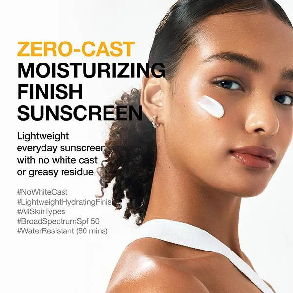 ضد آفتاب آبرسان زیرو کست آنوا اصل Anua Zero-Cast SPF50 سبک و بدون رد سفیدی حجم 50 میل