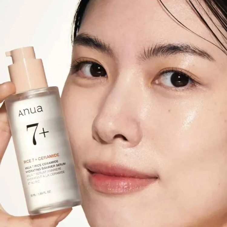 سرم آبرسان و مغذی 7 برنج و سرامید آنوا اصل Anua Rice 7 + Ceramide حجم 50 میل