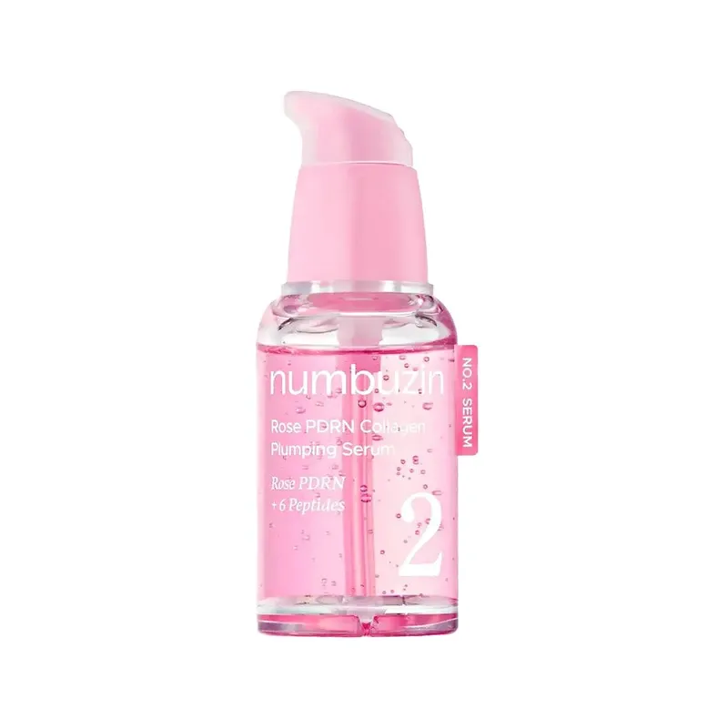 سرم ضد‌حساسیت و حجیم کننده پوست نامبوزین مدل Rose PDRN Collagen 2 حجم 30 میل