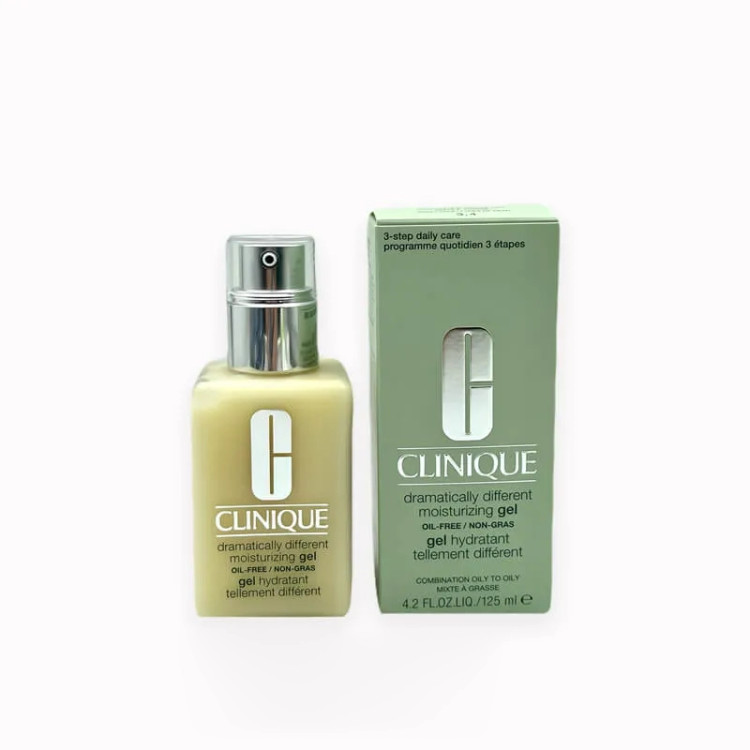 ژل مرطوب کننده و آبرسان دراماتیکالی کلینیک اصل Clinique Dramatically مدل Oil-Free مناسب پوست چرب حجم 125 میل
