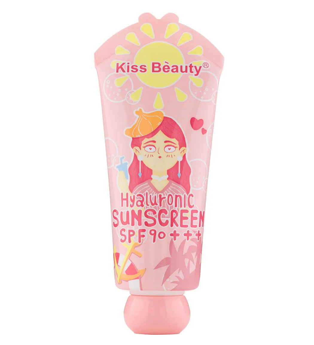 ضد آفتاب بی رنگ کودک کیس بیوتی اصل Kiss Beauty با SPF90 حجم 75 میل