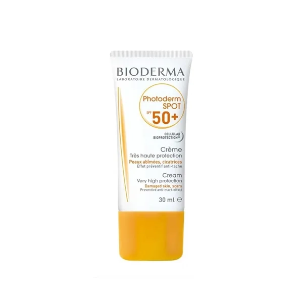 کرم ضد آفتاب ضد لک اسپات بایودرما اصل +Bioderma Photoderm Spot SPF50 حجم 30 میل