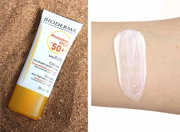 کرم ضد آفتاب ضد لک اسپات بایودرما اصل +Bioderma Photoderm Spot SPF50 حجم 30 میل