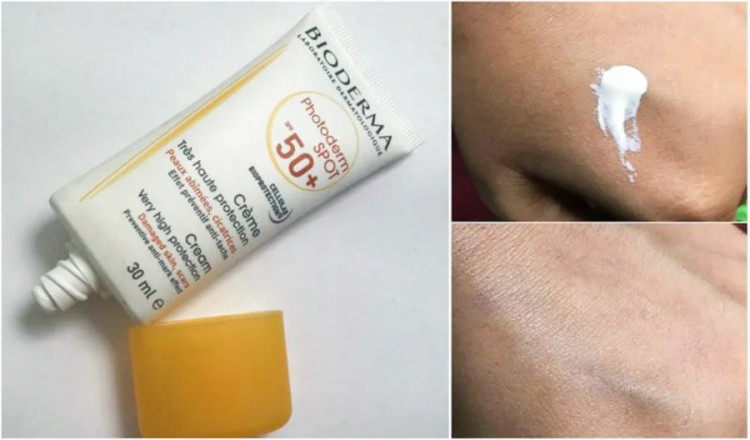 کرم ضد آفتاب ضد لک اسپات بایودرما اصل +Bioderma Photoderm Spot SPF50 حجم 30 میل
