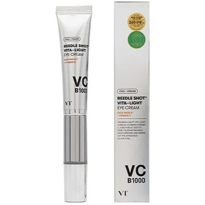 کرم دور چشم ویبره دار لیفتینگ وی تی ریدل شات اصل Vt Reedle Shot روشنکننده و ضدچروک حجم 15 میل