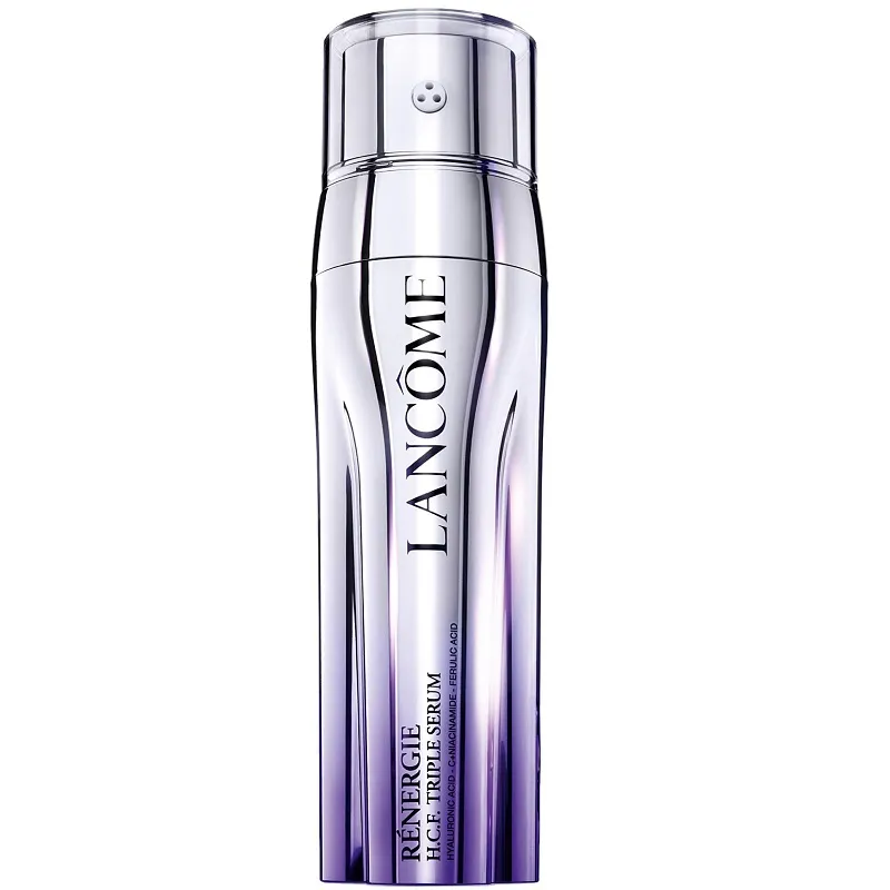 سرم سه گانه ضد چروک، ضد لک و سفت کننده صورت لانکوم اصل Lancome مدل Renergie HCF حجم 50 میل