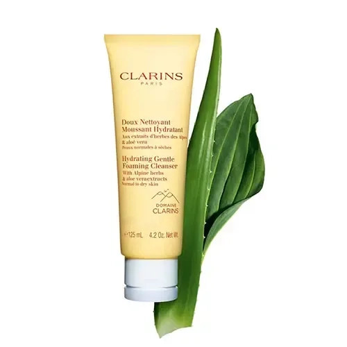 فوم شستشو پوست نرمال تا خشک کلارنس اصل CLARINS Alpine Herbs حجم 125 میل