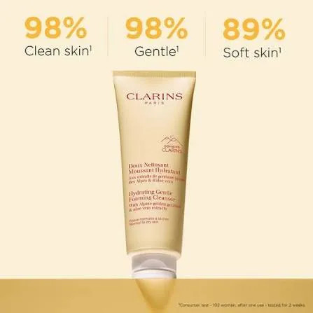 فوم شستشو پوست نرمال تا خشک کلارنس اصل CLARINS Alpine Herbs حجم 125 میل