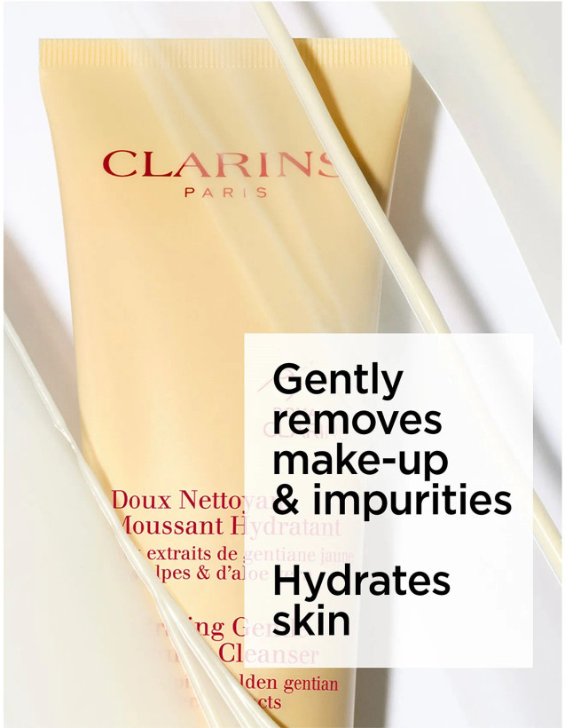 فوم شستشو پوست نرمال تا خشک کلارنس اصل CLARINS Alpine Herbs حجم 125 میل