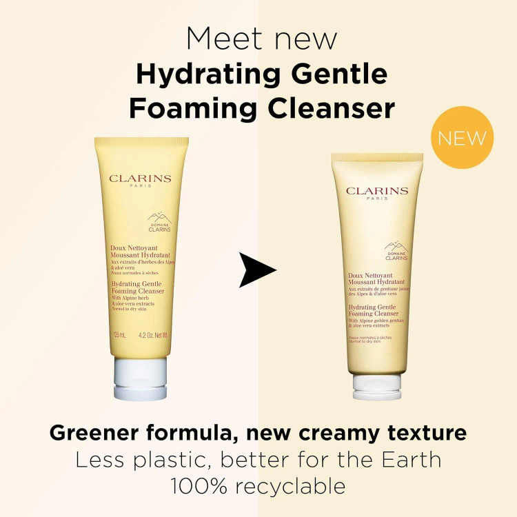 فوم شستشو پوست نرمال تا خشک کلارنس اصل CLARINS Alpine Herbs حجم 125 میل