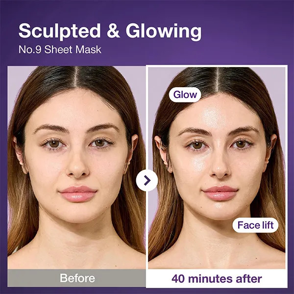 ماسک ورقه ای تک ضد چروک و جوان کننده بایو لیفتینگ +9 نامبوزین اصل NAD+ BIO Numbuzin حجم 20 میل