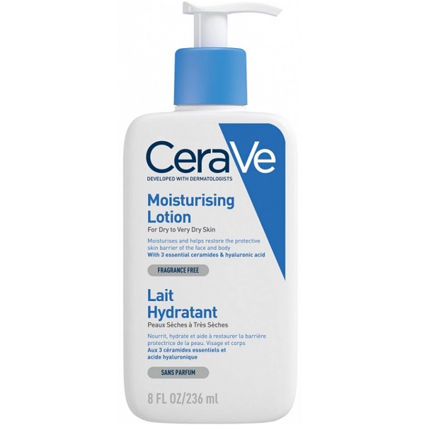 کرم مرطوب کننده پوست سراوی اصل Cerave مدل Lait Hydratant  حجم 236 میلی لیتر