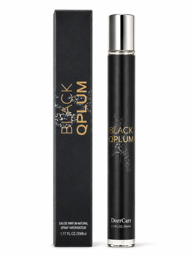 عطر قلمی اماراتی بلک اپیوم اصل Black Qpum با رایحه مرکباتی، ادویهای و چوبی ماندگاری عالی حجم ۳۵ میل