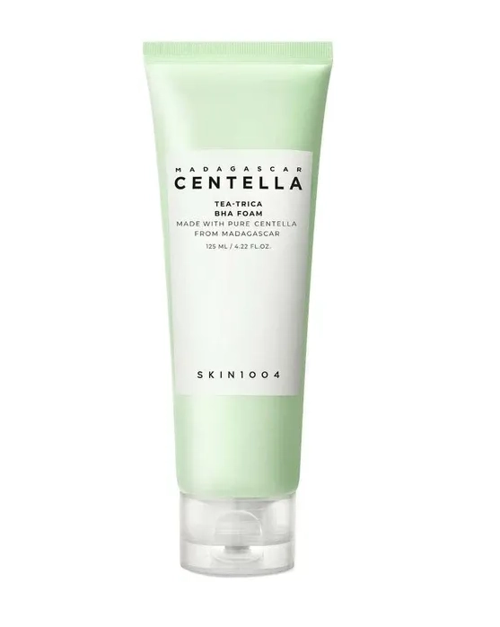شوینده سالیسیلیک اسید سنتلا اسکین 1004 اصل Centella مدل  BH Tea-Trica کنترل جوش و آکنه پوست حجم 125 میل