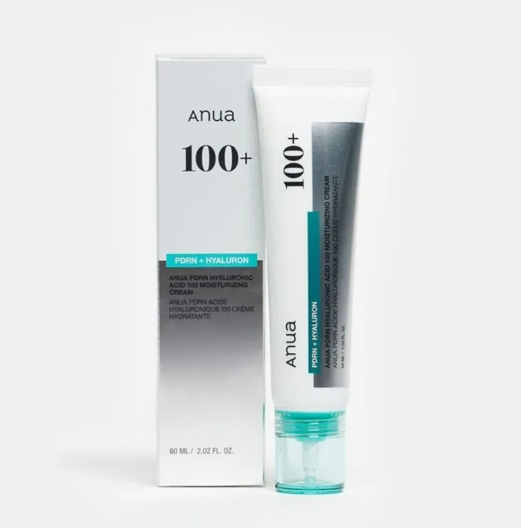 کرم PDRN و هیالورونیک اسید 100 آنوا اصل Anua مرطوب کننده و آبرسان حجم 60 میل