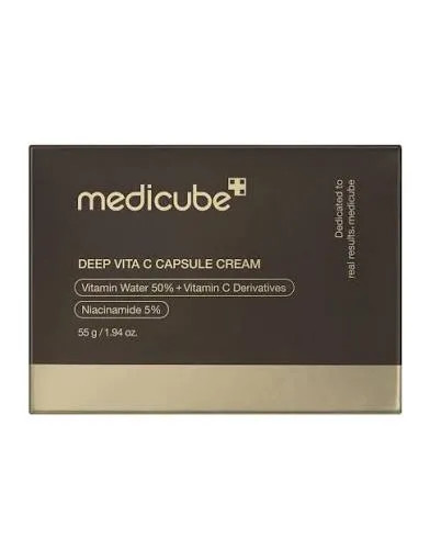 کرم کپسولی ویتامین سی مدی کیوب اصل Medicube حجم 55 گرم
