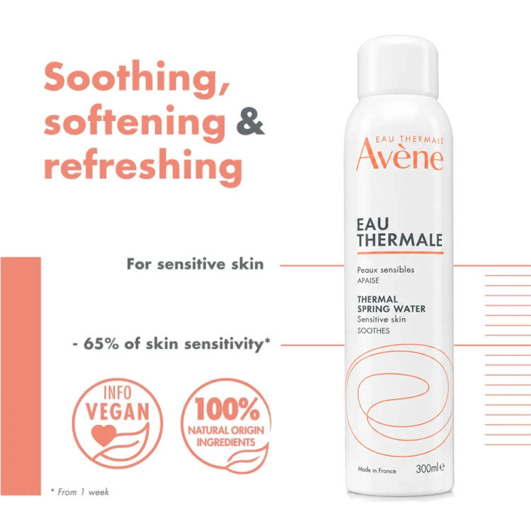 اسپری آب چشمه التیام بخش اون اصل Avene حجم 300 میل