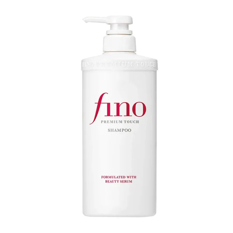 شامپو تقویت کننده و تغذیه کننده مو فینو اصل Shiseido Fino مدل Premium Touch حجم 550 میل