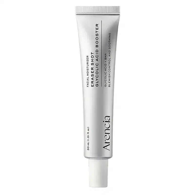 بوستر لایه بردار گلیکولیک اسید آرنسیا اصل Arencia Eraser شفاف‌کننده و پاکسازی منافذ حجم 30 میل