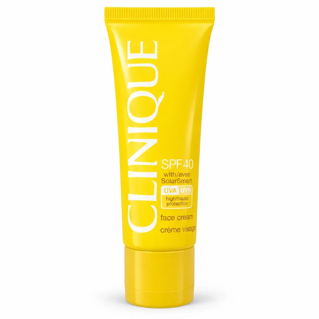 کرم ضدآفتاب و جوانساز صورت کلینیک اصل SPF40 بی رنگ حجم 50 میل